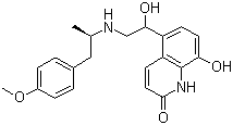 卡莫特罗分子结构 (CAS 147568-66-9)