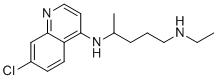 structure of CAS# 1476-52-4, Desethylchloroquine