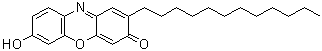 CAS 登录号：147662-88-2, 2-十二烷基-7-羟基-3H-吩恶嗪-3-酮