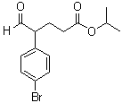 CAS 登录号：1476776-40-5, 4-溴-gamma-甲酰基苯丁酸异丙酯