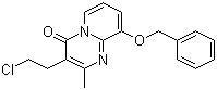 CAS # 147687-17-0, 3-(2-Chloroethyl)-2-methyl-9-benzyloxy-4H-pyrido[1,2-a]pyrimidin-4-one