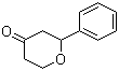 Tetrahydro-2-phenyl-4H-pyran-4-one molecular structure (CAS 147688-62-8)