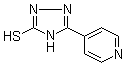 5-(4-Pyridinyl)-1H-1,2,4-triazole-3-thiol molecular structure (CAS 1477-24-3)