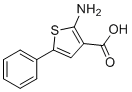 2-Amino-5-phenylthiophene-3-carboxylic acid molecular structure (CAS 14770-84-4)