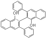 structure of CAS# 147702-14-5, (2S)-3,3'-Diphenyl[2,2'-binaphthalene]-1,1'-diol