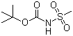 structure of CAS# 147751-16-4, tert-Butyl N-methanesulfonylcarbamate
