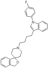 structure of CAS# 147817-50-3, Siramesine