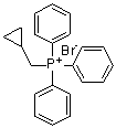 (环丙基甲基)三苯基溴化鏻分子结构 (CAS 14799-82-7)