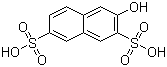 CAS 登录号：148-75-4, 2-萘酚-3,6-二磺酸