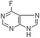 structure of CAS# 1480-89-3, 6-Fluoropurine
