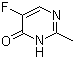 5-Fluoro-2-methylpyrimidin-4(3H)-one molecular structure (CAS 1480-91-7)