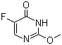 2-甲氧基-5-氟尿嘧啶分子结构 (CAS 1480-96-2)