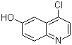 structure of CAS# 148018-29-5, 4-Chloro-6-hydroxyquinoline