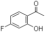 4'-Fluoro-2'-hydroxyacetophenone molecular structure (CAS 1481-27-2)
