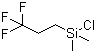 Chlorodimethyl-3,3,3-trifluoropropylsilane molecular structure (CAS 1481-41-0)