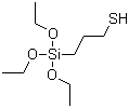 structure of CAS# 14814-09-6, 3-Mercaptopropyltriethoxysilane