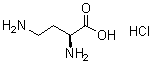 (S)-2,4-Diaminobutanoic acid monohydrochloride molecular structure (CAS 1482-98-0)