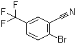 2-溴-5-三氟甲基苯腈分子结构 (CAS 1483-55-2)