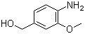 structure of CAS# 148459-54-5, 4-Amino-3-methoxyphenylmethanol
