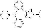 (4S)-2-(2-(Diphenylphosphino)phenyl)-4-isopropyl-4,5-dihydrooxazole molecular structure (CAS 148461-14-7)