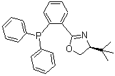 (4S)-4-(1,1-Dimethylethyl)-2-[2-(diphenylphosphino)phenyl]-4,5-dihydrooxazole molecular structure (CAS 148461-16-9)