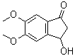 CAS # 148517-82-2, 2,3-Dihydro-3-hydroxy-5,6-dimethoxy-1H-inden-1-one