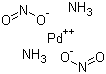 二氨合钯硝酸盐分子结构 (CAS 14852-83-6)