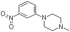 structure of CAS# 148546-97-8, 1-Methyl-4-(3-nitrophenyl)piperazine