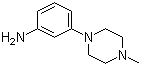 structure of CAS# 148546-99-0, 3-(4-Methylpiperazin-1-yl)aniline