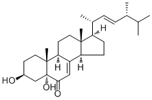 CAS 登录号：14858-07-2, 3,5-二羟基麦角甾醇-7,22-二烯-6-酮