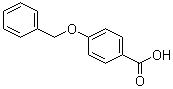 structure of CAS# 1486-51-7, 4-(Benzyloxy)benzoic acid