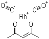 structure of CAS# 14874-82-9, Dicarbonylacetylacetonato rhodium(I)