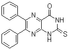 structure of CAS# 14892-97-8, 2,3-Dihydro-6,7-diphenyl-2-thioxo-4(1H)-pteridinone