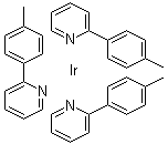 structure of CAS# 149005-33-4, (OC-6-22)-Tris[5-methyl-2-(2-pyridinyl)phenyl]iridium