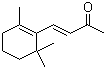 beta-紫罗兰酮分子结构 (CAS 14901-07-6)