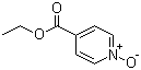 异烟酸乙酯 1-氧化物分子结构 (CAS 14906-37-7)