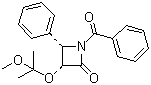 CAS 登录号：149107-92-6, (3R,4S)-1-苯甲酰-3-(1-甲氧基-1-甲基乙氧基)-4-苯基-2-氮杂环丁酮