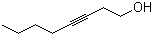 structure of CAS# 14916-80-4, 3-辛炔-1-醇