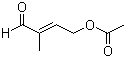 CAS 登录号：14918-80-0, 3-甲酰基丁-2-烯基乙酸酯