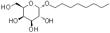 structure of CAS# 149342-80-3, Octyl alpha-D-galactopyranoside