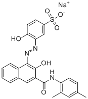 structure of CAS# 14936-97-1, Xylidyl blue I