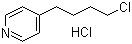 4-(4-Chlorobutyl)pyridine hydrochloride molecular structure (CAS 149463-65-0)