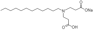 CAS # 14960-06-6, N-(2-Carboxyethyl)-N-dodecyl-beta-alanine sodium salt