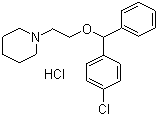 structure of CAS# 14984-68-0, Cloperastine hydrochloride