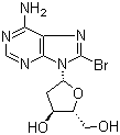 8-Bromo-2'-deoxyadenosine molecular structure (CAS 14985-44-5)