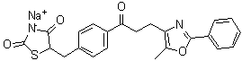 structure of CAS# 149904-87-0, 达格列酮钠