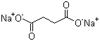 Disodium succinate molecular structure (CAS 150-90-3)