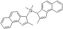 CAS # 150096-53-0, Dimethylbis(2-methyl-3H-cyclopenta[a]naphthalen-3-yl)silane, Dimethylbis(2-methyl-3H-benz[e]inden-3-yl)silane