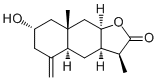CAS # 150150-61-1, 11,13-Dihydroivalin, 11betaH-2alpha-Hydroxy-eudesman-4(15)-en-12,8beta-olide