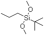 CAS # 150176-63-9, tert-Butylpropyldimethoxysilane, tert-Butyl-n-propyldimethoxysilane